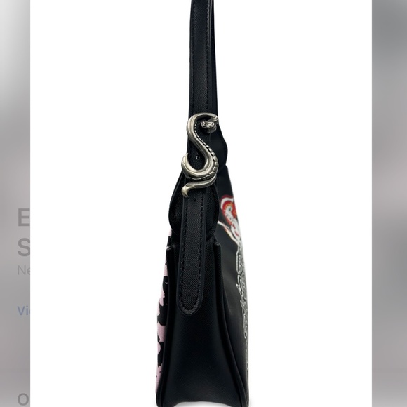 NWT Ed Hardy by Siberia Hills Shoulder Bag with Adjustable Leather Strap - Picture 2 of 3